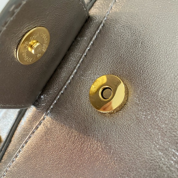 BCBGMaxAzria Metallic Shoulder Bag/Clutch - Picture 7 of 10